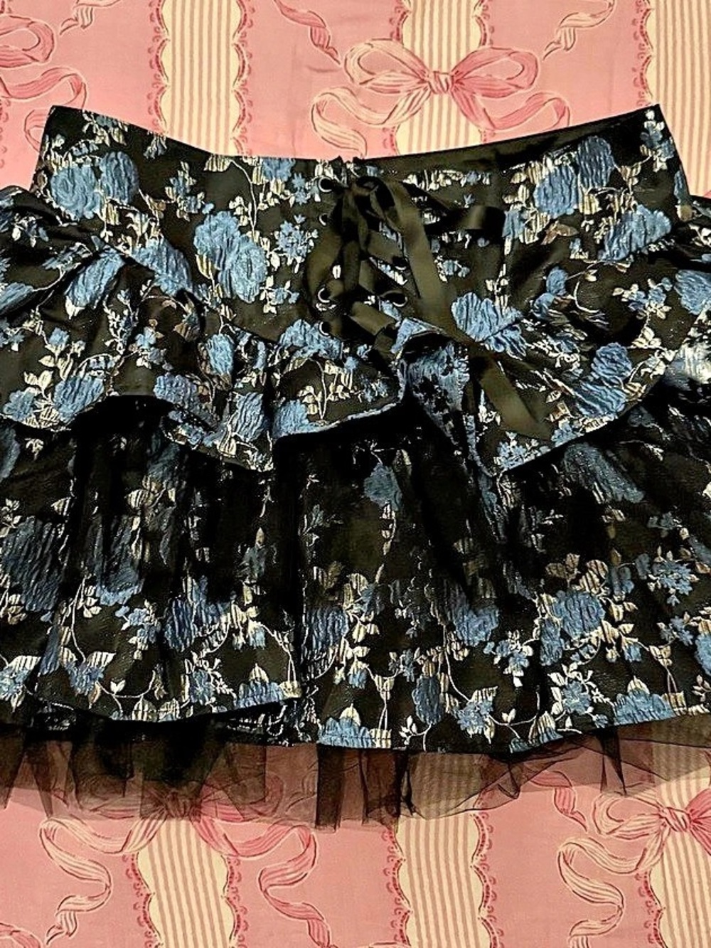 Dolls kill widow FANGED FAERIE
BROCADE MINI SKIRT